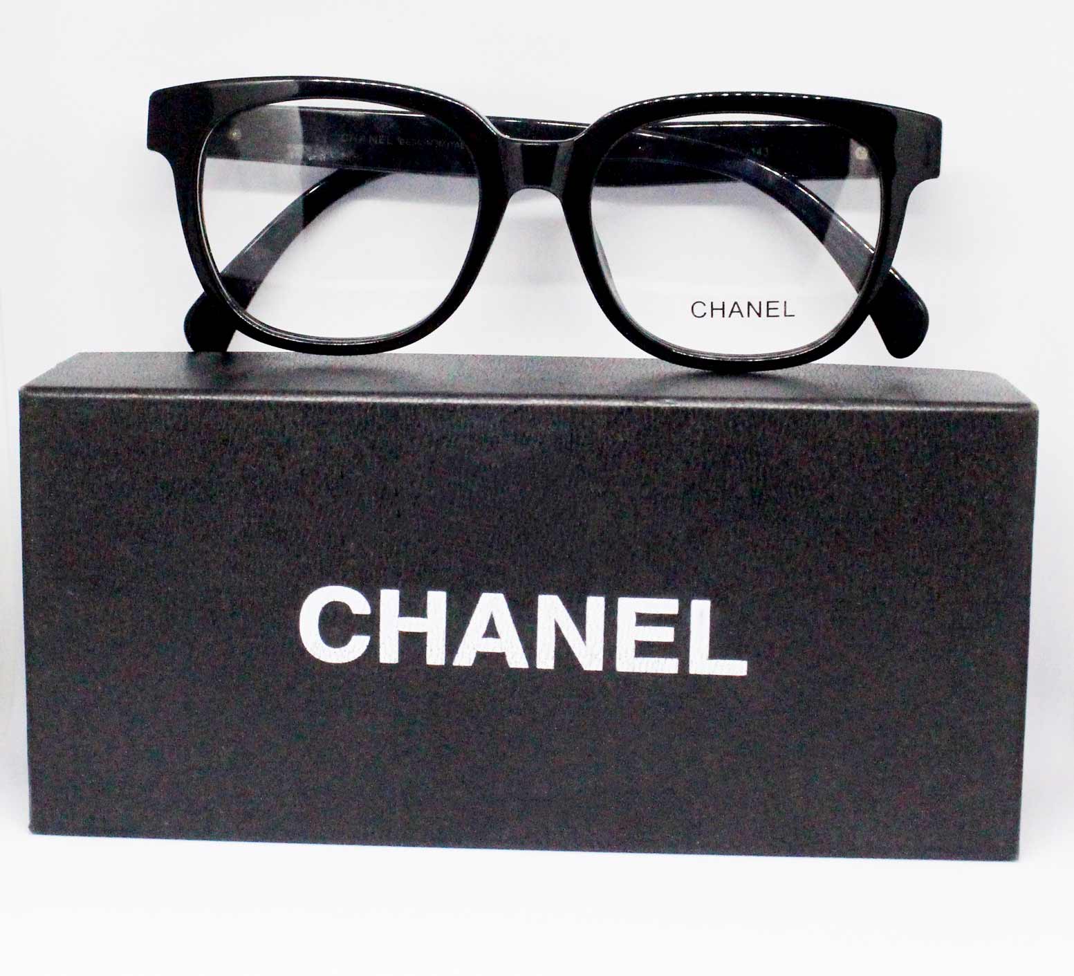 Chanel Selulight black Color Eyeglasses Ch3381 c-01 Made In Italy